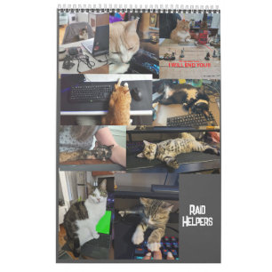 Sleuth o' Floofs Kalender 18 Monate