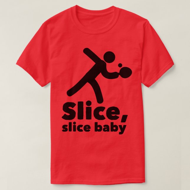 Slice Baby Black T-Shirt (Design vorne)