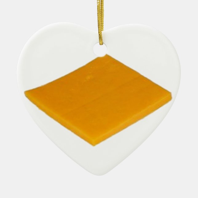 Slice of Cheese Keramikornament (Vorne)