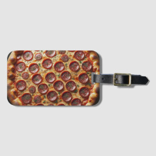 Slice of Style Pizza - Pizza Travel Vibes Gepäckanhänger