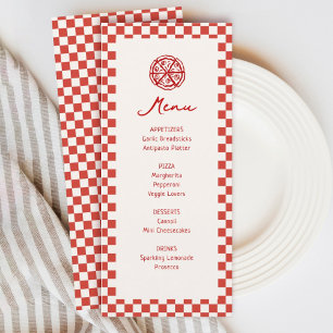 Slice Slice Baby Amore Pizza Themenabend Party Menükarte