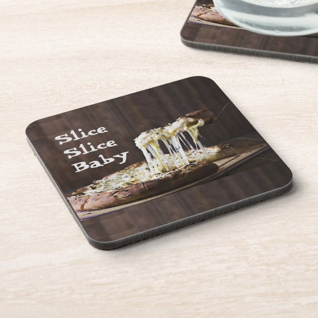 Slice Slice Baby Beverage Coaster Getränkeuntersetzer (Linke Seite)