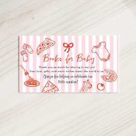 Slice Slice Baby Bücher für Baby-Einschlusskarte Begleitkarte