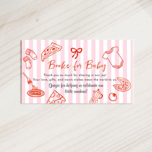 Slice Slice Baby Bücher für Baby-Einschlusskarte Begleitkarte