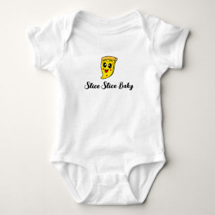 Slice Slice Baby - Niedlich Pizza Kawaii Strampler