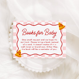 Slice Slice Baby Pizza Baby Shower Books for Baby Begleitkarte