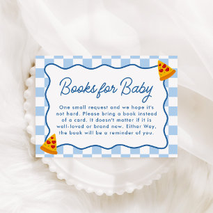 Slice Slice Baby Pizza Baby Shower Bücher für Baby Begleitkarte