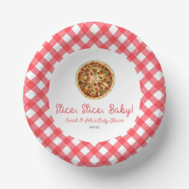 Slice, Slice, Baby! Pizza Baby Shower Pappteller