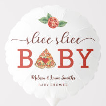 Slice Slice Baby Pizza Babydusche Ballon Dekorat
