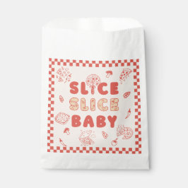 Slice Slice Baby Pizza Hand Drawn Baby Shower Geschenktütchen