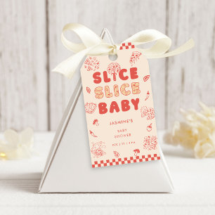 Slice Slice Baby Pizza Handgezeichnete Babyparty Geschenkanhänger