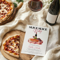 Slice Slice Baby Pizza Party Babydusche