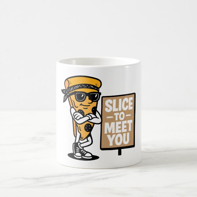 Slice to Meet You Kaffeetasse (Mittel)