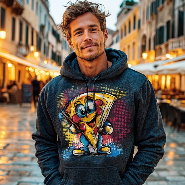 Slice zu treffen Sie! - Cheeky Pizza Hoodie (Von Creator hochgeladen)