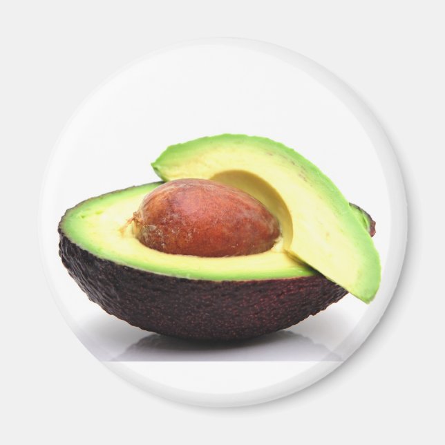 Sliced Avocado Magnet (Vorne)
