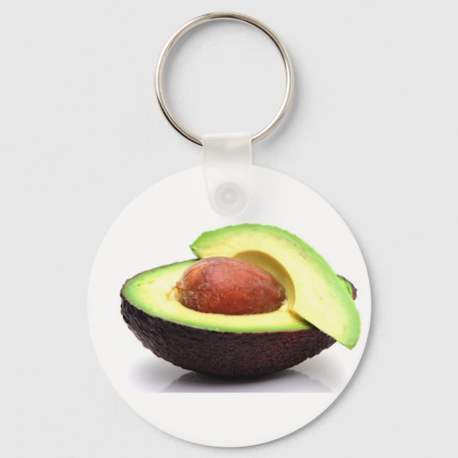 Sliced Avocado Schlüsselanhänger (Vorderseite)