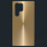 Slick Imitate Gold Metall Edelstahl Look Samsung Galaxy Hülle<br><div class="desc">Elegante,  schlanke Imitate aus Edelstahl aus Edelstahl.</div>