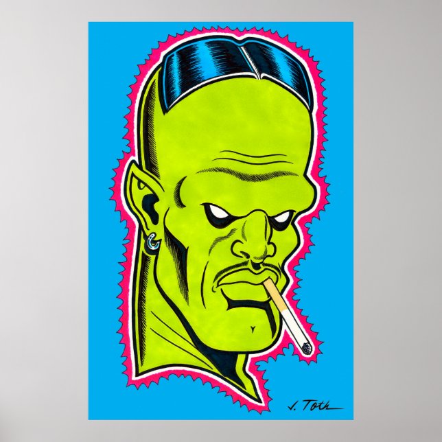 "Slick Nick" Nebulon™ Poster (Vorne)