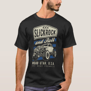Slickrock und Roll Moab Utah Offroad Rock Crawler T-Shirt