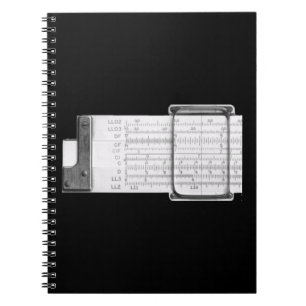 Slide Rule Notebook Notizblock