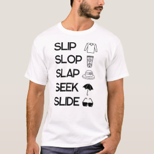 Slide, Slop, Slap, Seek, Slide Skin Cancene Awaren T-Shirt
