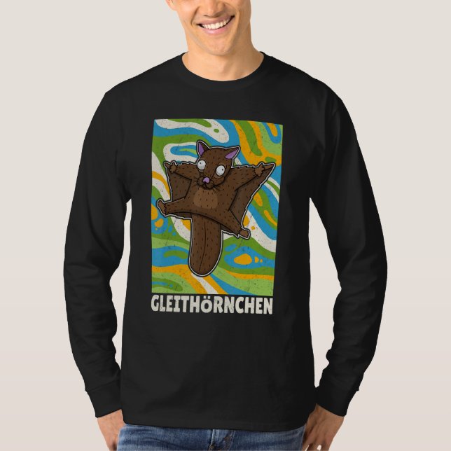 Slide squirrel Pteromyini cute pet T-Shirt (Vorderseite)