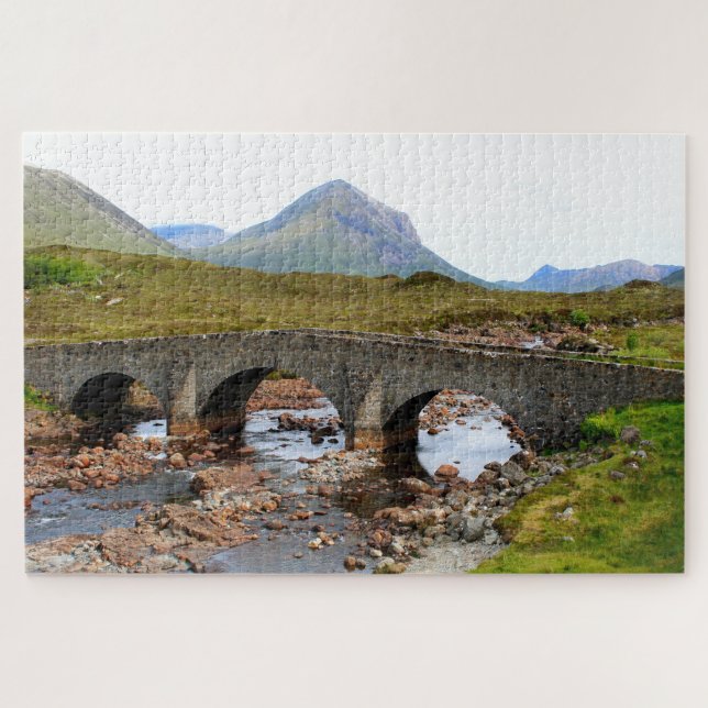 Sligachan Bridge, Insel Skye, Schottland Puzzle (Horizontal)