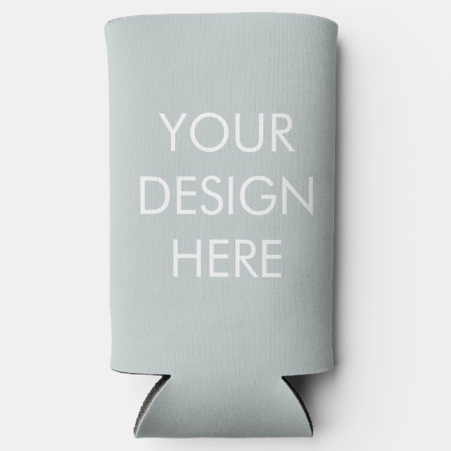 Slim Boho Color Scheme - Blank Can Cooler Selters Dosenkühler (Vorderseite)