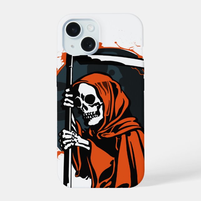 Slim Fit Halloween-Hülle  iPhone 15 Hülle (Rückseite)