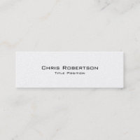 Slim Modern, trendige und charmante Visitenkarte