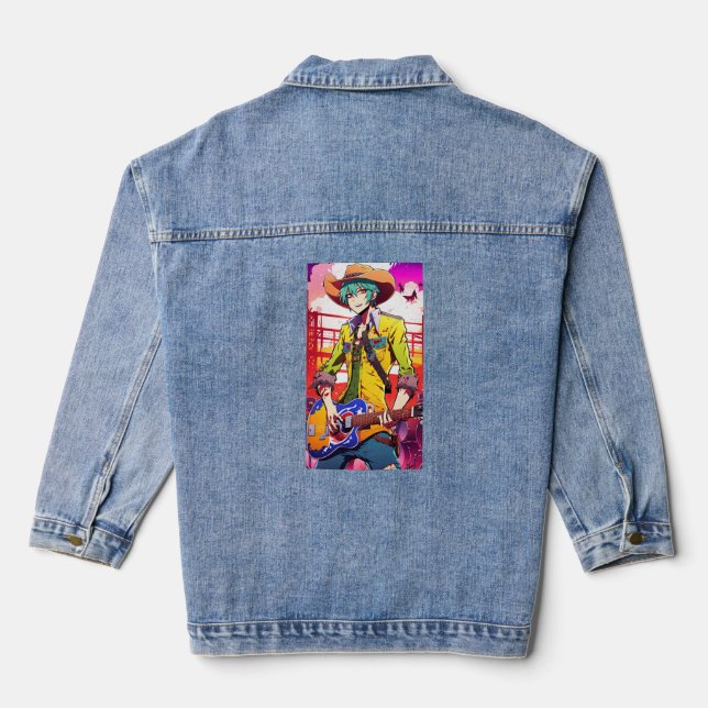 Slim Walker Jeansjacke (Rückseite)