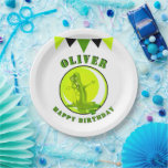Slime Monster Funny Kid's Name Happy Birthday Pappteller<br><div class="desc">Das gruselige und lustige Slime Monster Kid’s Name Happy Birthday Paper Plate. Geburtstagsplatte für Kinder mit einem gruseligen Schleimmonster und einem Namen. Fügen Sie Ihren Namen und Text hinzu. Ideal für Jungen oder Mädchen,  die Liebe Schleim und Monster.</div>