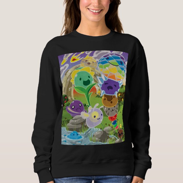 Slime Rancher Alle Slimes Collection Klassisches S Sweatshirt (Vorderseite)