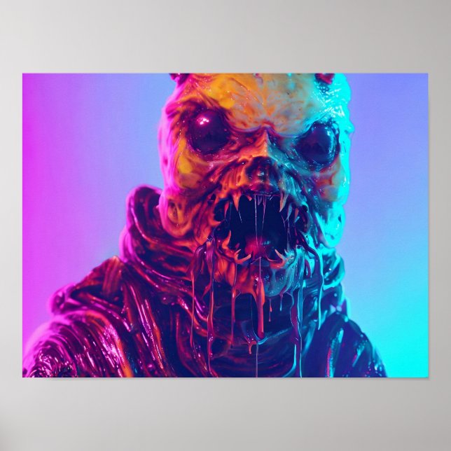 Slimy-Horror Poster (Vorne)