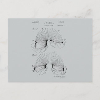 Slinky Patent Postkarte