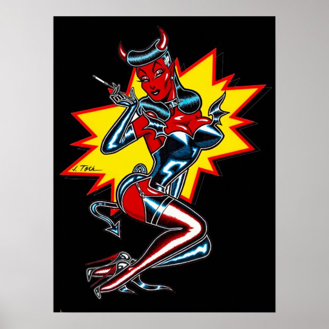 Slinky She-Devil Poster (Vorne)