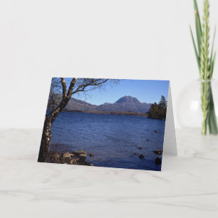 Slioch Loch Maree Wester Ross Scotland Dankeskarte