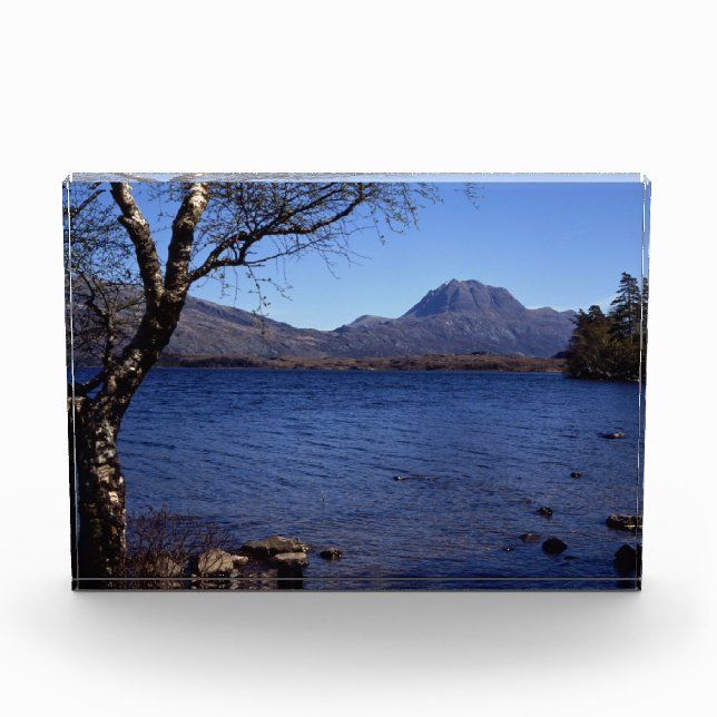 Slioch Loch Maree Wester Ross Scotland Fotoblock (Vorderseite)