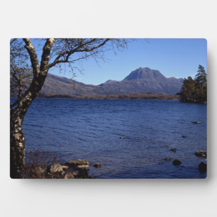 Slioch Loch Maree Wester Ross Scotland Fotoplatte