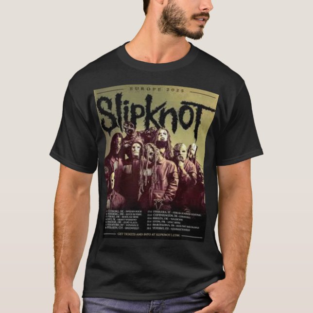 SLIPKNOT - EUROPE TOUR T-Shirt (Vorderseite)