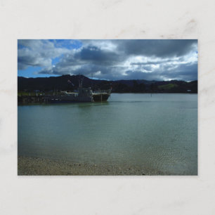 Slipper Island Ferry Tairua Neuseeland Postkarte