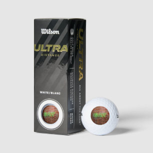 SlipperyJoe beleuchtetes schwules Neon-Schild hell Golfball