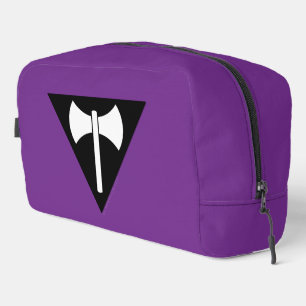 SlipperyJoe Lesbian Stolz Fahne kraftvoll Gay Femi Waschbeutel