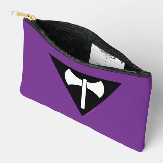 SlipperyJoe Lesbian Stolz Fahne kraftvoll Gay Femi Zubehörtasche (Offen)