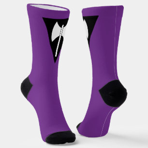 SlipperyJoe lesbische Pride-Flagge starke schwule Socken