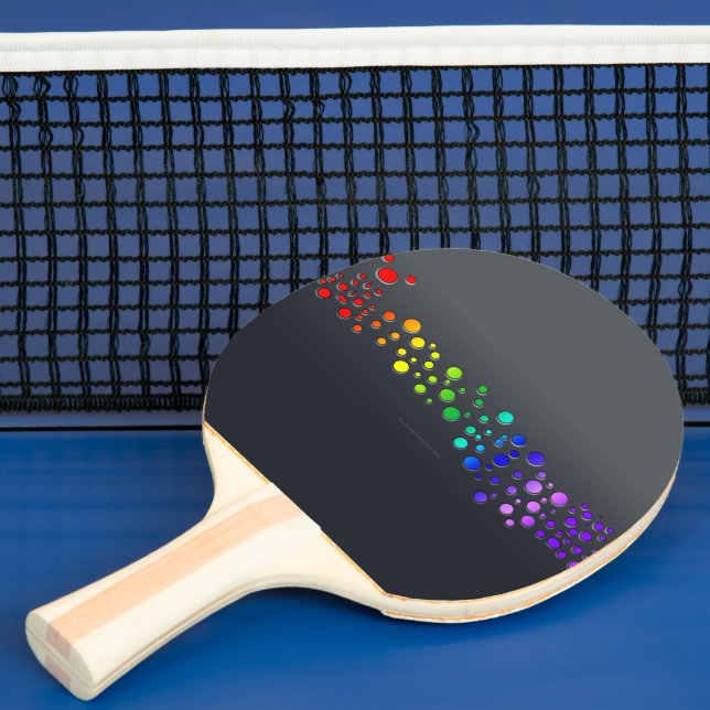 SlipperyJoe Liebe Blasen rot-orange-gelb-grün c Tischtennis Schläger (InSitu)