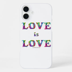 SlipperyJoe Liebe ist Liebe tropfend schmelzend dy iPhone 16 Plus Hülle