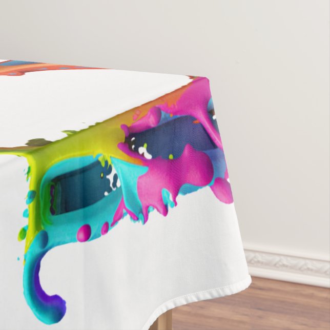 SlipperyJoe Liebe ist Liebe tropfend schmelzend dy Tischdecke (Beispiel)