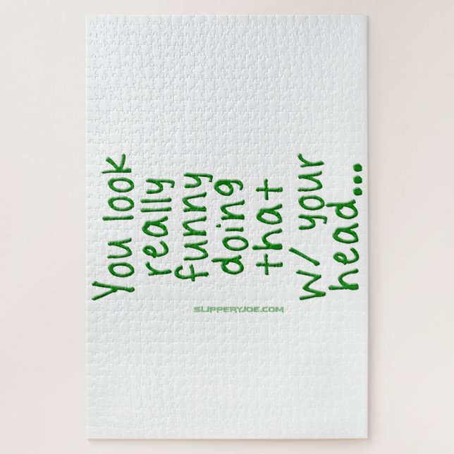 SlipperyJoe macht das mit deinem Kopf, du siehst R Puzzle (Vertikal)