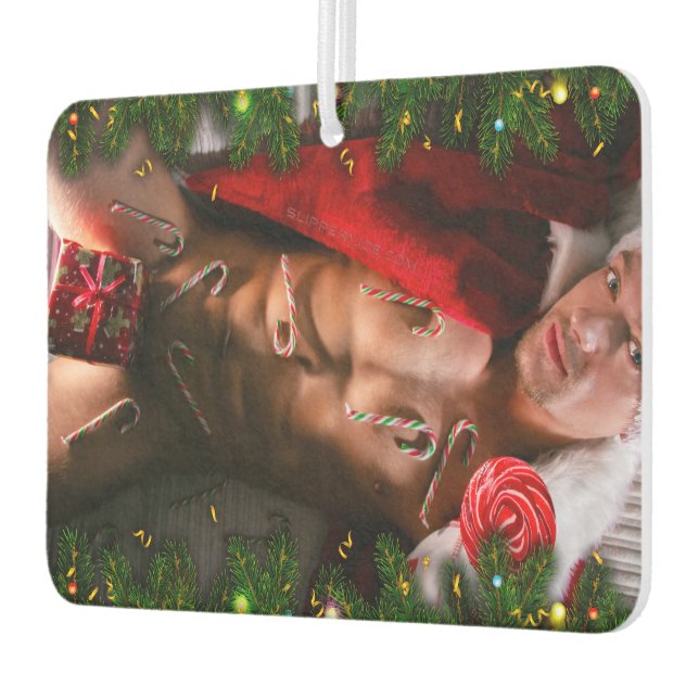 SlipperyJoe männliche Brustkorb Sechserpack Bauchs Autolufterfrischer (Links)